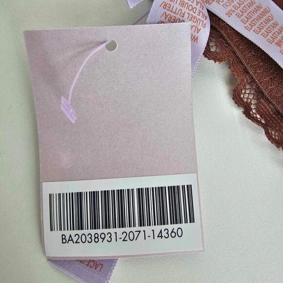 Savage X Fenty, Women's Curvy Microfiber & Lace Balconette-Brown. Size:40DD. NWT - Picture 10 of 16